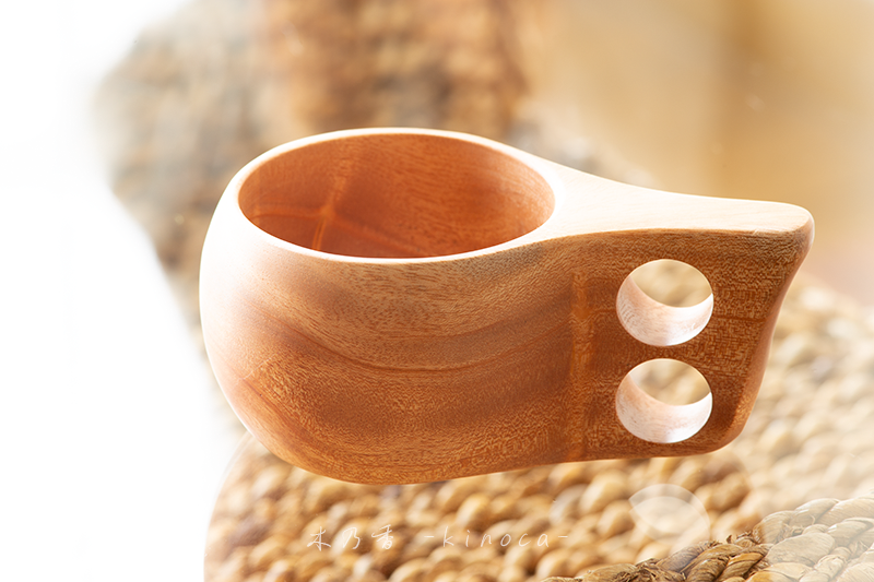 買った状態のままのククサ