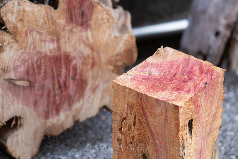 貝塚伊吹(カイズカイブキ)の木材